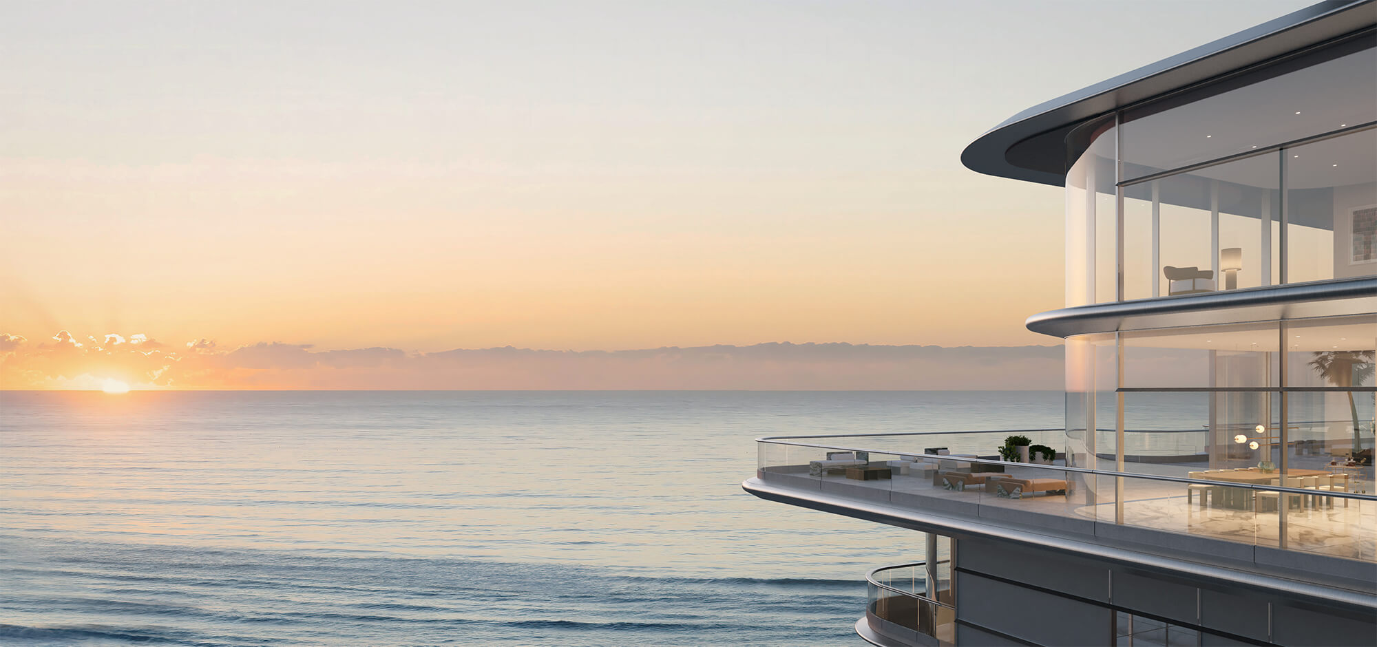 Unique architecture of ORLA residences by OMNIYAT, designed by Foster & Partners, Dubai