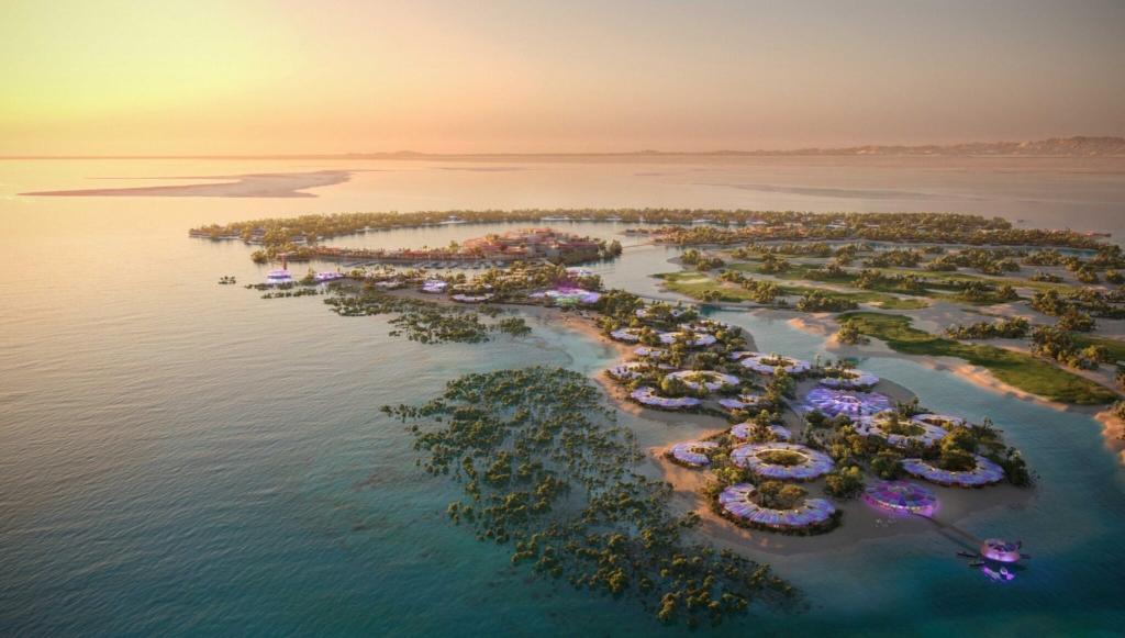 Luxury sustainable tourism Red Sea Global project