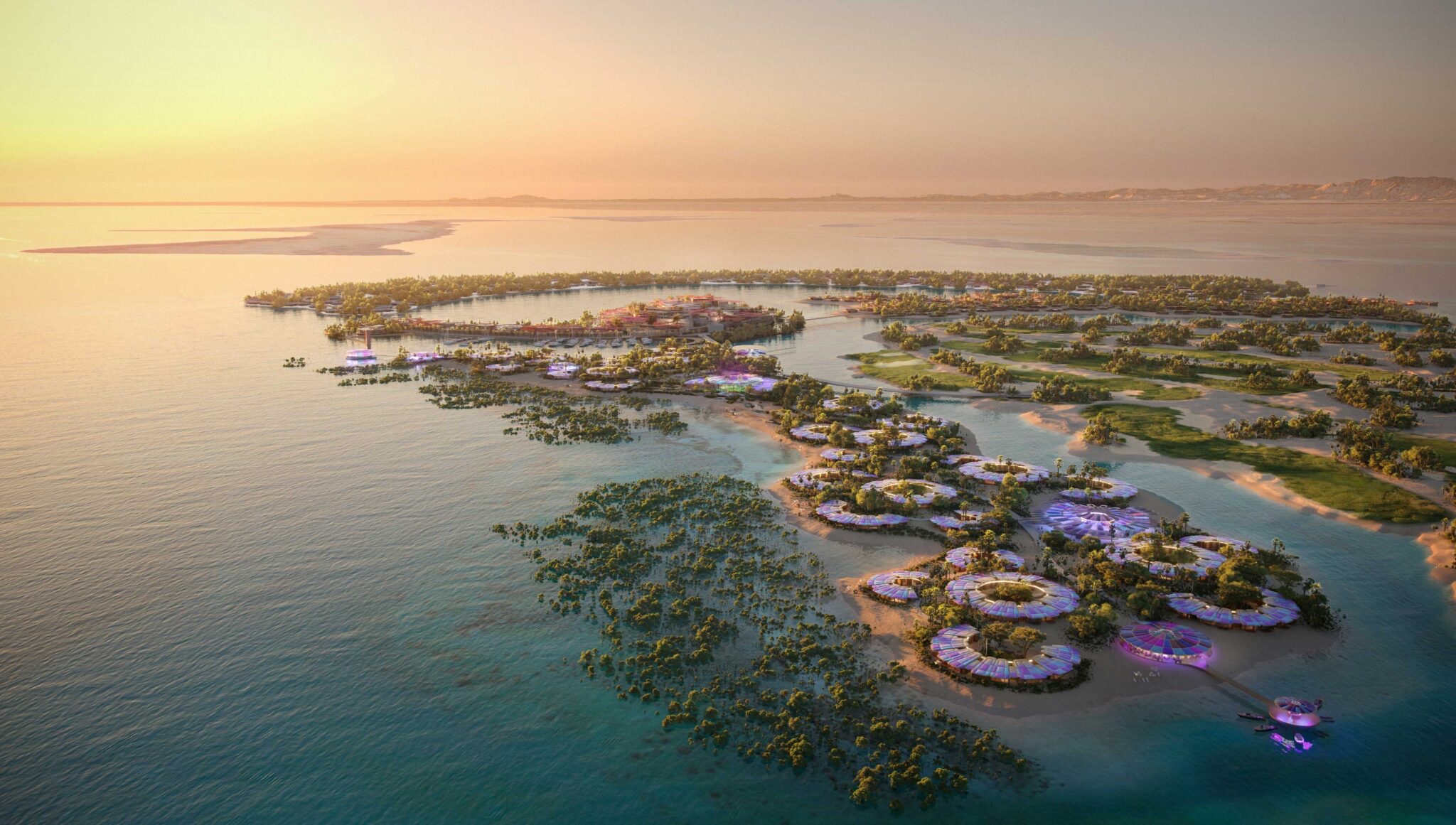 Элитный экокурорт Red Sea Global на Красном море
