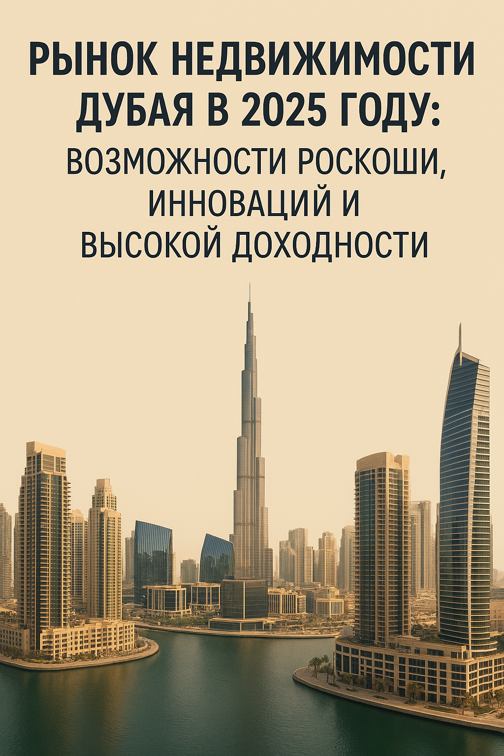 Рынок недвижимости Дубая в 2025 году