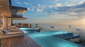 Premium residences with views of the Arabian Sea