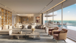 Premium residences with views of the Arabian Sea
