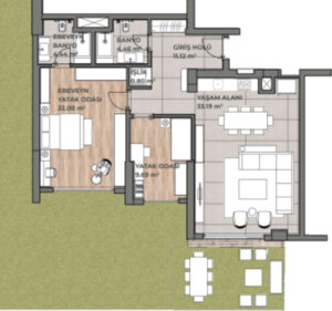 A PRESTIGIOUS COMPLEX WITH A PARK IN ISTANBUL