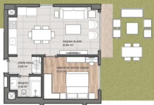 A PRESTIGIOUS COMPLEX WITH A PARK IN ISTANBUL
