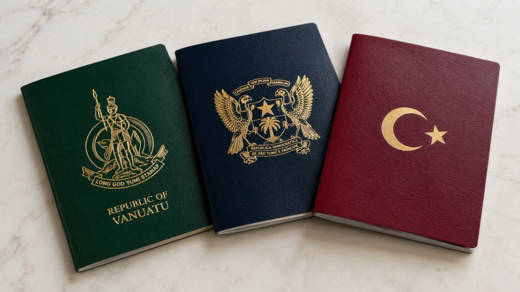Citizenship for Russians in 2026: Vanuatu, São Tomé or Turkey