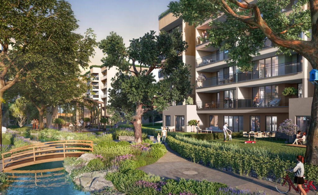 A PRESTIGIOUS COMPLEX WITH A PARK IN ISTANBUL