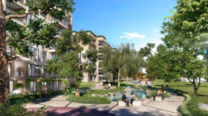 A PRESTIGIOUS COMPLEX WITH A PARK IN ISTANBUL